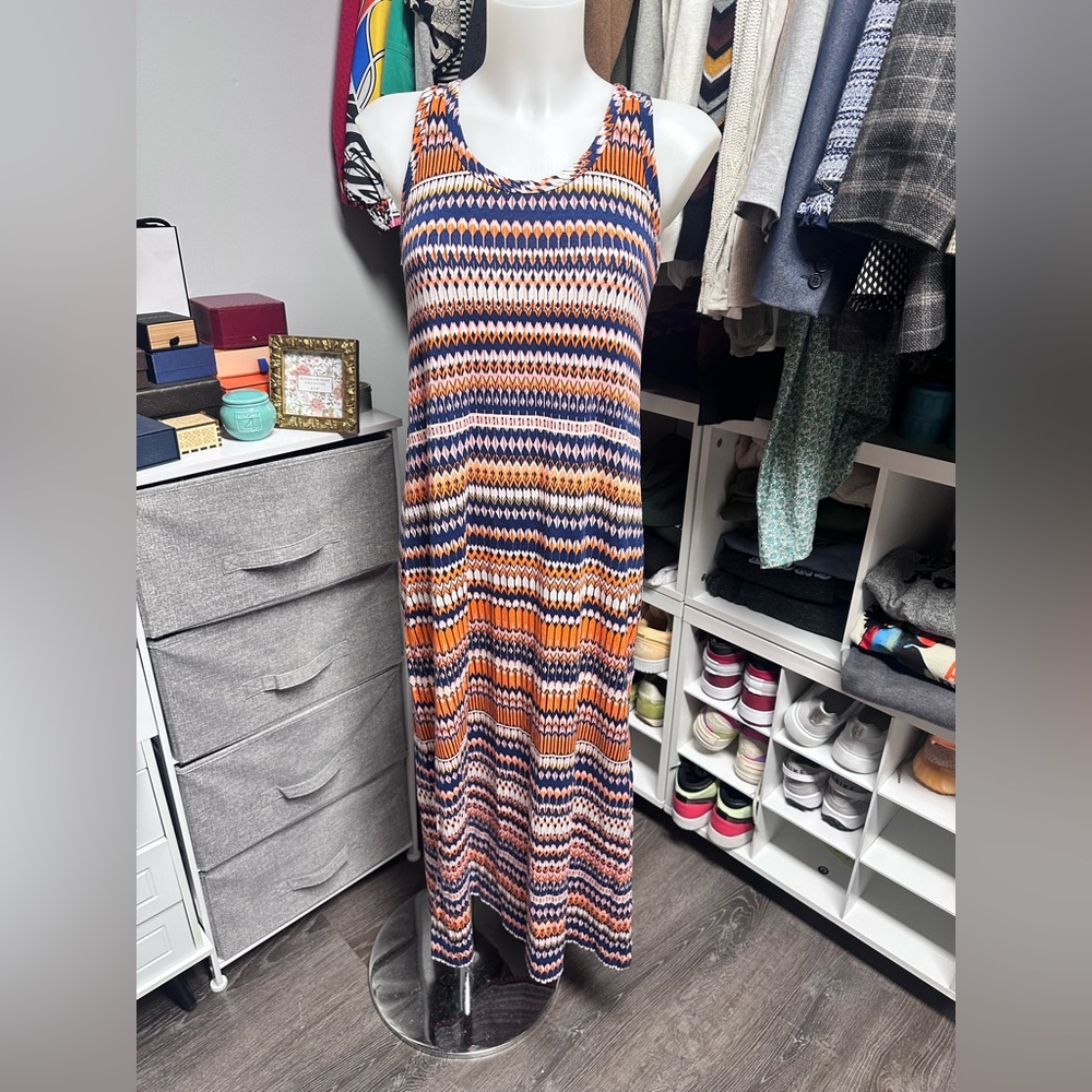J. Crew factory racerback maxi dress